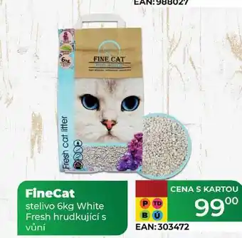 Tamda Foods FineCat stelivo 6kg White Fresh hrudkující s vůní nabídka