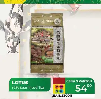 Tamda Foods LOTUS rýže jasmínová 1kg nabídka