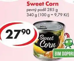 CBA Sweet Corn, 340 g nabídka