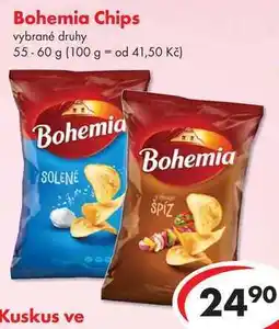 CBA Bohemia Chips, 55-60 g nabídka