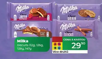 Tamda Foods Milka biscuits 112g, 126g, 128g, 147g nabídka