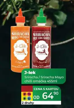 Tamda Foods J-Lek J-lek Sriracha / Sriracha Mayo chilli omáčka 455ml nabídka