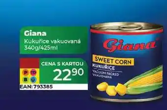 Tamda Foods Giana Kukuřice vakuovaná 340g/425ml nabídka