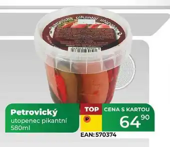 Tamda Foods Petrovický utopenec pikantní 580ml nabídka