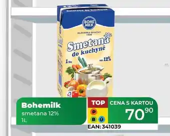 Tamda Foods Bohemilk smetana 12% 1L nabídka