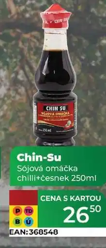 Tamda Foods Chin-Su Sójová omáčka chilli+česnek 250ml nabídka