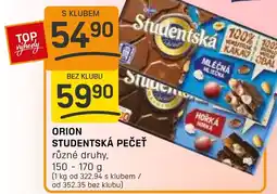 Flop ORION Studentská pečeť nabídka