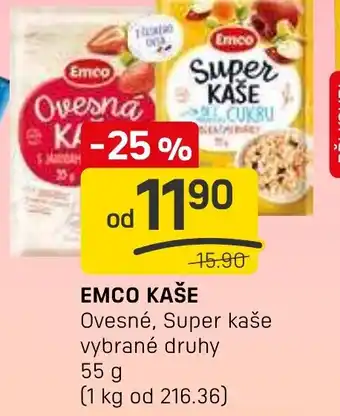 Flop EMCO KAŠE Ovesné, Super kaše nabídka