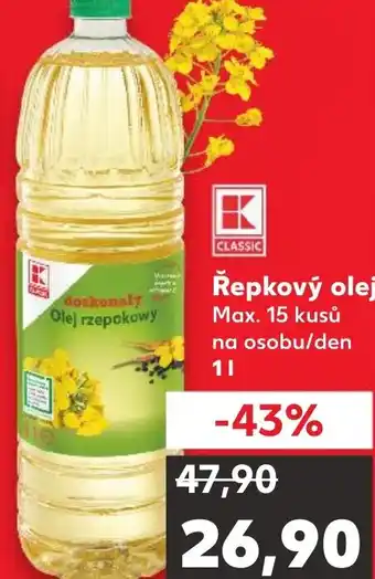 Kaufland Řepkový olej nabídka