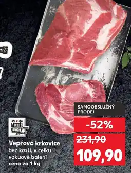 Kaufland Vepřová krkovice bez kosti, v celku vakuové nabídka