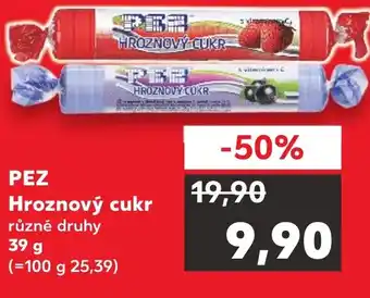 Kaufland PEZ Hroznový cukr nabídka