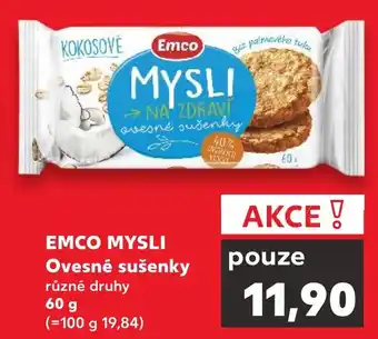 Kaufland EMCO MYSLI Ovesné sušenky nabídka