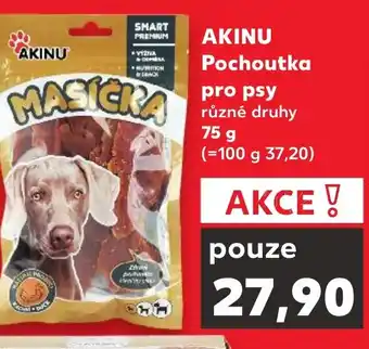 Kaufland AKINU Pochoutka pro psy nabídka