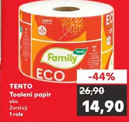 Kaufland TENTO Toalení papír nabídka