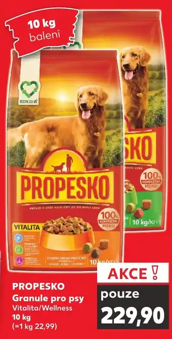 Kaufland PROPESKO Granule pro psy nabídka