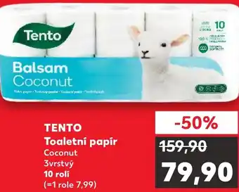 Kaufland TENTO Toaletní papír nabídka