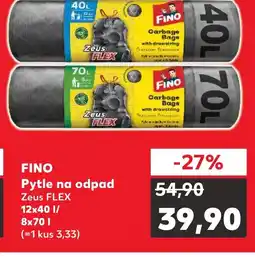 Kaufland FINO Pytle na odpad Zeus FLEX nabídka