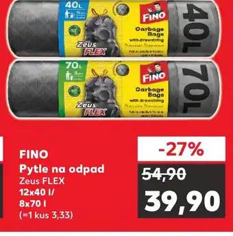 Kaufland FINO Pytle na odpad Zeus FLEX nabídka