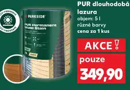 Kaufland PUR dlouhodobá lazura nabídka