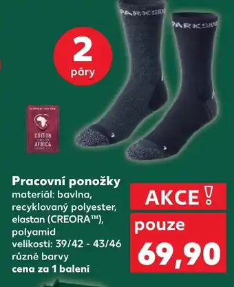 Kaufland Pracovní ponožky nabídka