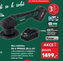 Kaufland Aku leštička 20 V PPMAS 20-Li A1 nabídka