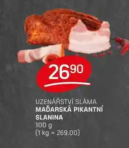 Flop MAĎARSKÁ PIKANTNÍ SLANINA 100 g nabídka