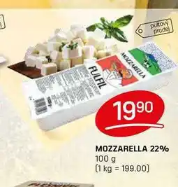 Flop MOZZARELLA 22% 100 g nabídka