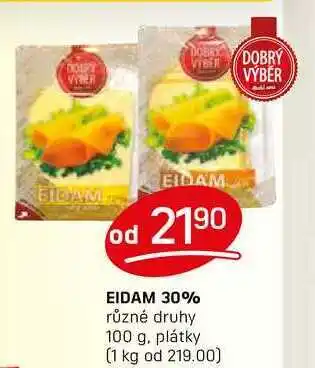 Flop EIDAM 30% různé druhy 100 g nabídka