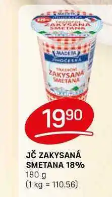 Flop JČ ZAKYSANÁ SMETANA 18% 180 g nabídka