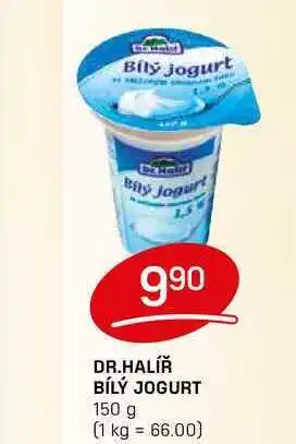 Flop DR.HALÍŘ BÍLÝ JOGURT 150 g nabídka