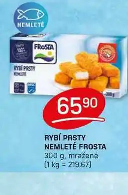 Flop RYBÍ PRSTY NEMLETÉ FROSTA 300 g, mražené nabídka