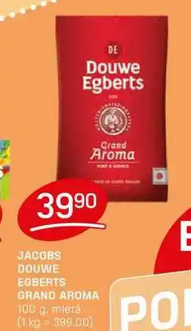 Flop JACOBS DOUWE EGBERTS GRAND AROMA 100 g nabídka