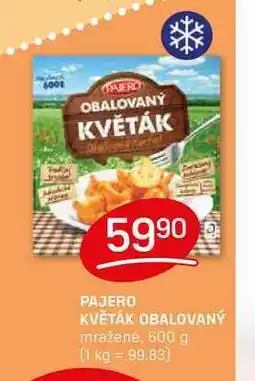 Flop PAJERO KVĚTÁK OBALOVANÝ mražené, 600 g nabídka