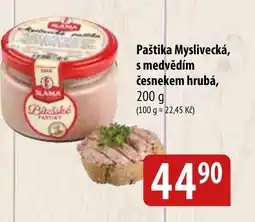 Bala Paštika Myslivecká, s medvědím česnekem hrubá nabídka