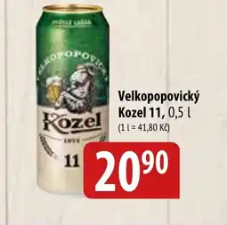 Bala Velkopopovický Kozel 11 nabídka