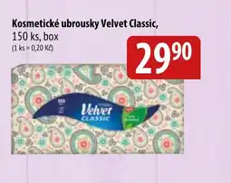 Bala Kosmetické ubrousky Velvet Classic nabídka