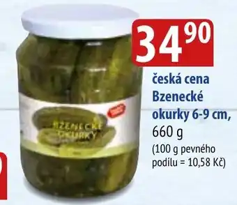 Bala česká cena Bzenecké okurky 6-9 cm nabídka