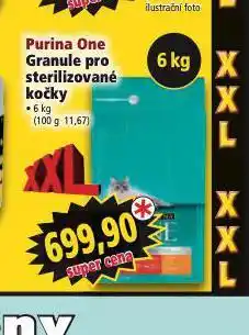 Norma Purina one sterilcat granule pro kočky nabídka