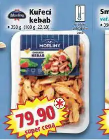 Norma Kuřecí kebab nabídka