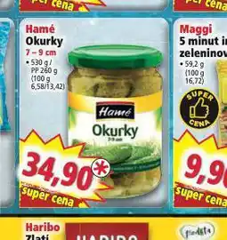 Norma Hamé okurky nabídka