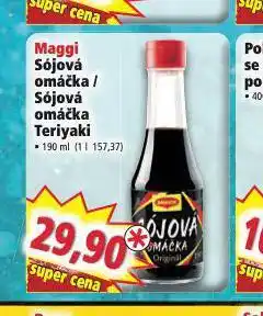 Norma Maggi sójová omáčka nabídka