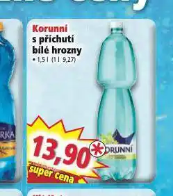 Norma Korunní s příchutí bílé hrozny nabídka