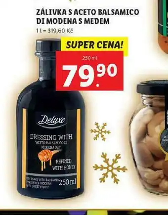 Lidl Zálivka aceto balsamico di modena s medem nabídka
