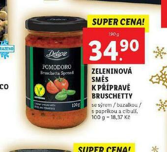 Lidl Zeleninová směs k přípravě bruschetty nabídka