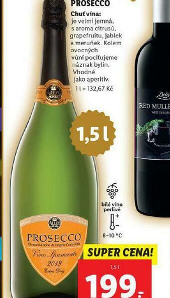 Lidl Prosecco nabídka