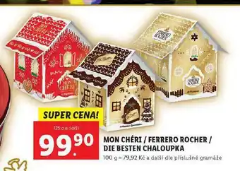 Lidl Chaloupka ferrero rocher nabídka