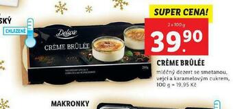 Lidl Créme brulée nabídka