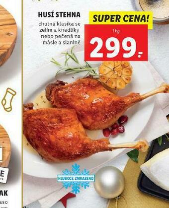 Lidl Husí stehna nabídka