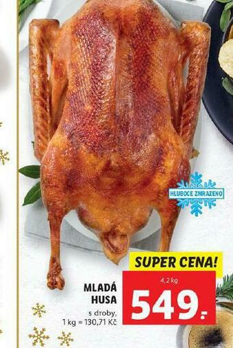 Lidl Mladá husa nabídka