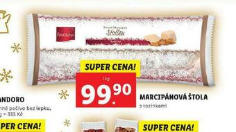 Lidl Marcipánová štola nabídka